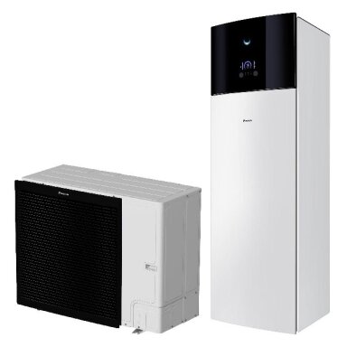 Daikin siltumsūknis EBVH11S23D6V komplektā āra bloks ERLA11DW1 jauda 12.44 kW