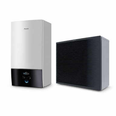 Daikin siltumsūknis ETBX12E6V komplektā āra bloks EPRA12EW1 ar dzesēšanu, jauda 9.97 kW