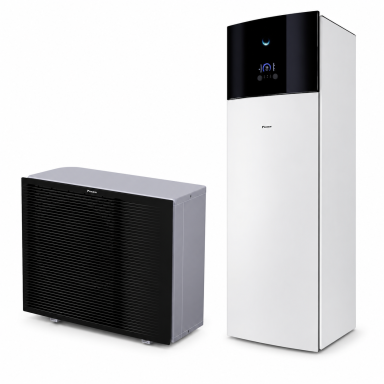 Daikin siltumsūknis ETVX16S23E6V komplektā āra bloks EPRA08EW1 ar dzesēšanu, jauda 7.95 kW