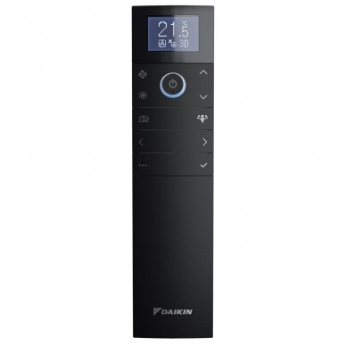 Daikin Emura melns gaisa kondicionieris FTXJ35AB9 komplektā āra bloks RXJ35A9 8