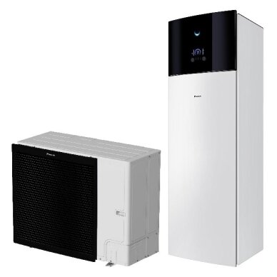 Daikin siltumsūknis EBVX11S23D9W komplektā āra bloks ERLA11DW1 ar dzesēšanu, jauda 12.44 kW