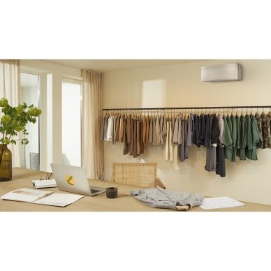 Daikin Stylish sudrabains gaisa kondicionieris FTXA42CS komplektā āra bloks RXA42B8 5