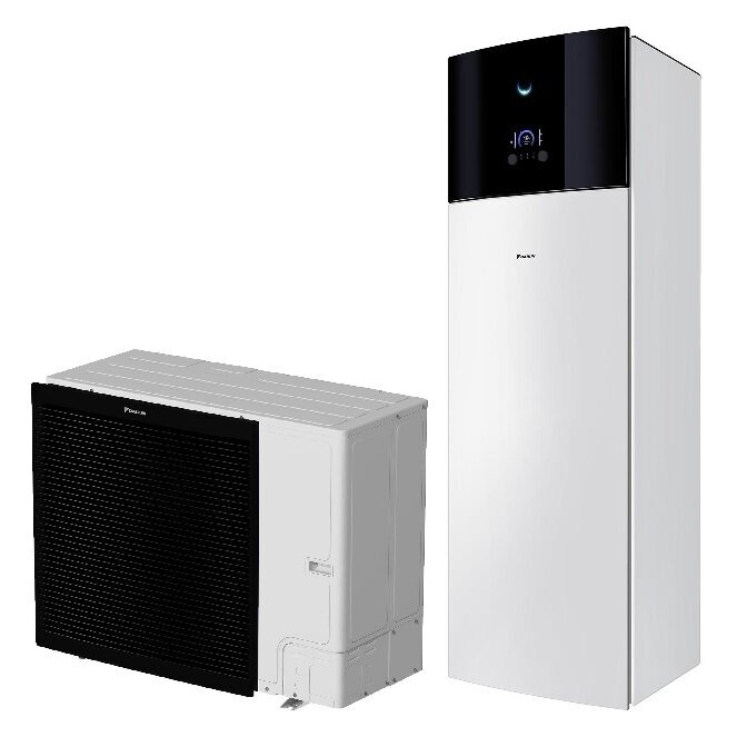 Daikin siltumsūknis EBVX11S23D6V komplektā āra bloks ERLA11DW1 ar dzesēšanu, jauda 12.44 kW