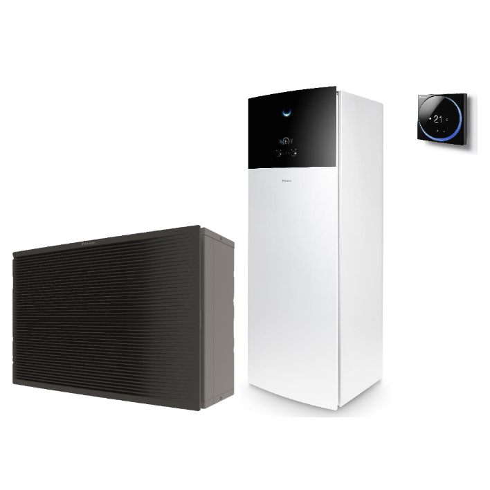Daikin siltumsūknis ETVH16S23E6V komplektā āra bloks EPRA14DW17 jauda 11 kW Daikin siltumsūknis ETVH16S23E6V komplektā āra bloks EPRA14DW17 jauda 11 kW