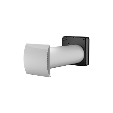 Flexit mini rekuperators Aura One WiFi 160 50 m3 melns 121397