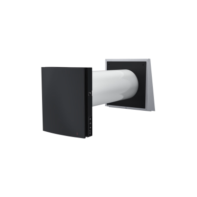Flexit mini rekuperators Roomie One WiFi V2 50 m3 melns 120878