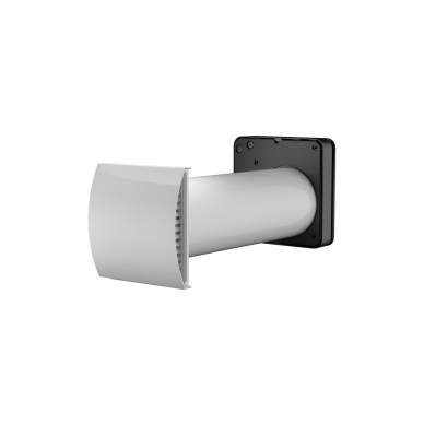 Flexit mini rekuperators Aura One WiFi 160 50 m3 melns 121397 1