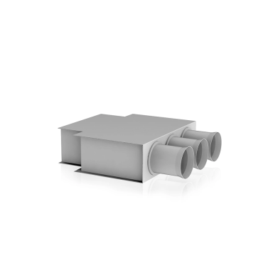 Restes pieslēguma kārba Komfovent LONG-H-200×100-75×3