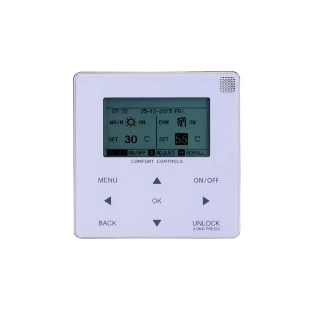 Midea siltumsūknis HBT-A100/190CDS90GN8-B2 komplektā āra bloks MHA-V4W/D2N8-B2 jauda 4.3 kW 2