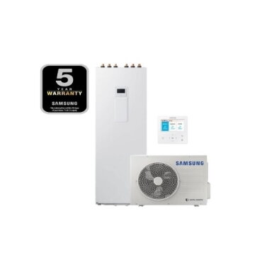 Samsung siltumsūknis AE260RNWSEG/EU komplektā āra bloks AE040RXEDEG/EU jauda 4,4 kW