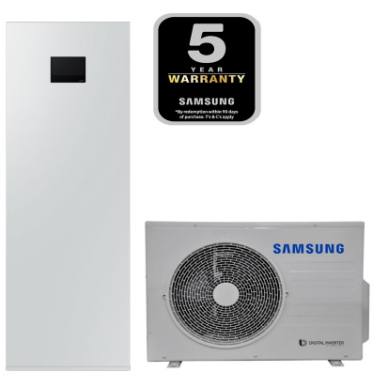 Samsung siltumsūknis AE200DNWSPG/EU komplektā āra bloks AE090CXEDEG/EU jauda 9,0 kW Samsung siltumsūknis AE200DNWSPG/EU komplektā āra bloks AE090CXEDEG/EU jauda 9,0 kW