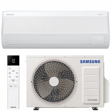Samsung WindFree Comfort S2 gaisa kondicionieris AR60F12C1AWNEU komplektā āra bloks AR60F12C1AWXEU 1 Samsung WindFree Comfort S2 gaisa kondicionieris AR60F12C1AWNEU komplektā āra bloks AR60F12C1AWXEU 1
