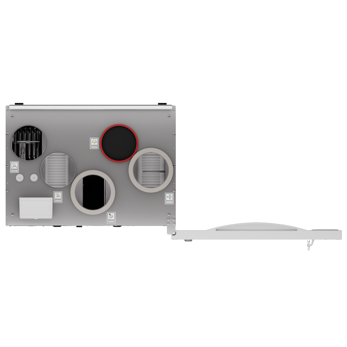 Systemair Save VTR 250/B rotācijas tipa rekuperators 250 m3 kreisais 488823 4