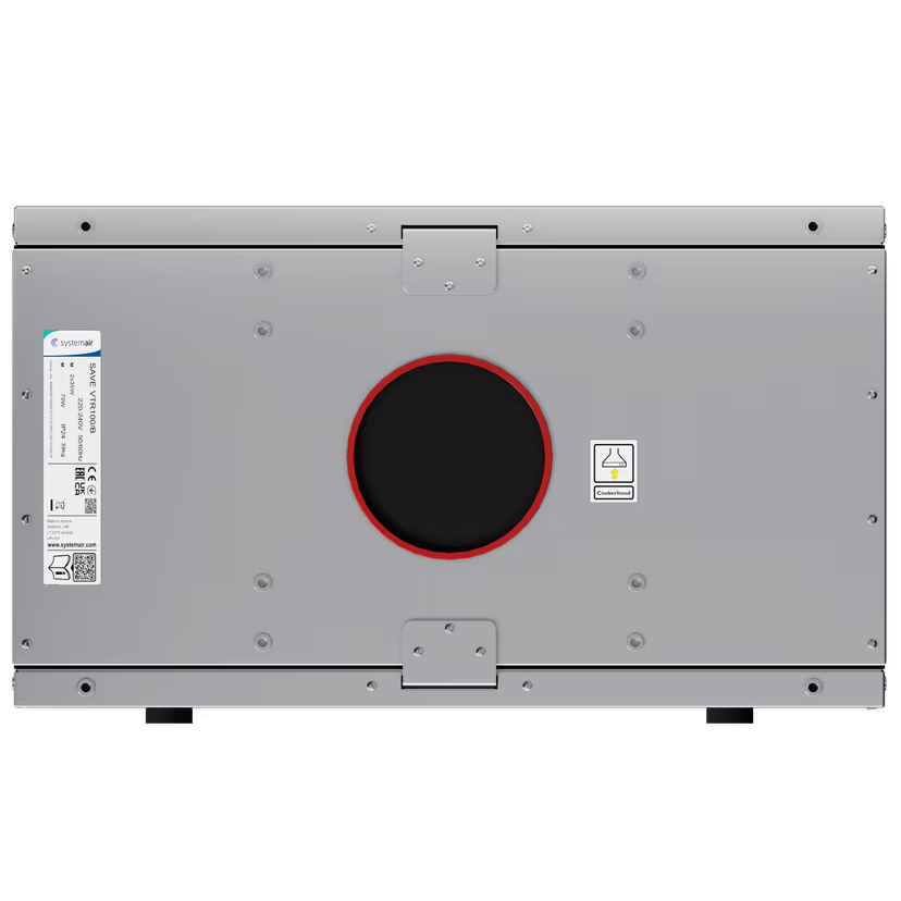 Systemair Save VTR 100 rotācijas tipa rekuperators 100 m3 488809 5 Systemair Save VTR 100 rotācijas tipa rekuperators 100 m3 488809 5