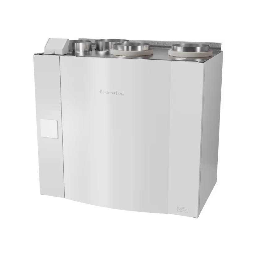 Systemair Save VTR 700 rotācijas tipa rekuperators 700 m3 kreisais 488835