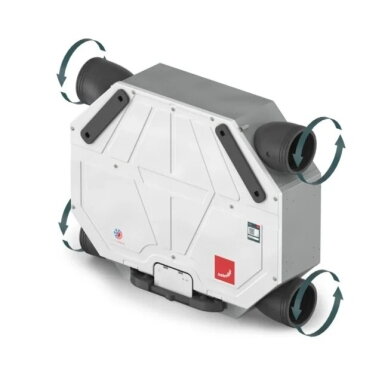 Zehnder pie griestiem montējams plākšņu rekuperators ComfoAir Flex 250 HRV (integrēts LAN modulis) 2 Zehnder pie griestiem montējams plākšņu rekuperators ComfoAir Flex 250 HRV (integrēts LAN modulis) 2