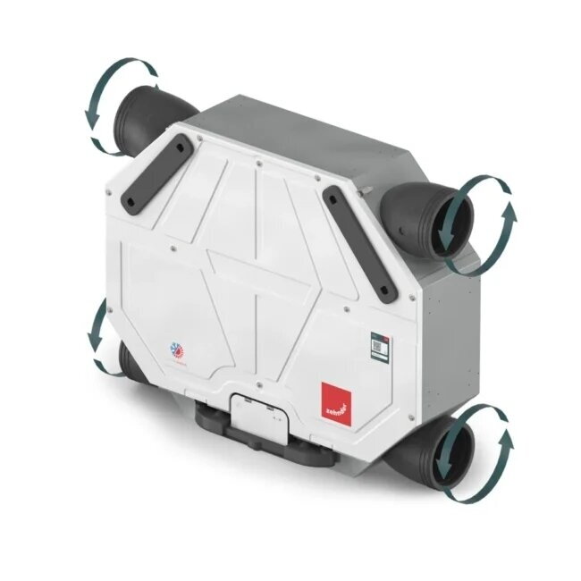 Zehnder pie griestiem montējams plākšņu rekuperators ComfoAir Flex 350 HRV (integrēts LAN modulis) 2 Zehnder pie griestiem montējams plākšņu rekuperators ComfoAir Flex 350 HRV (integrēts LAN modulis) 2