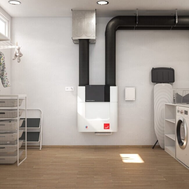 Zehnder plākšņu tipa entalpijas rekuperators ComfoAir Q 600 ST (Q600 ST) 2 Zehnder plākšņu tipa entalpijas rekuperators ComfoAir Q 600 ST (Q600 ST) 2